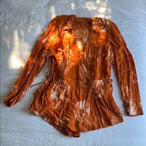 Free People Tie-Dye Romper